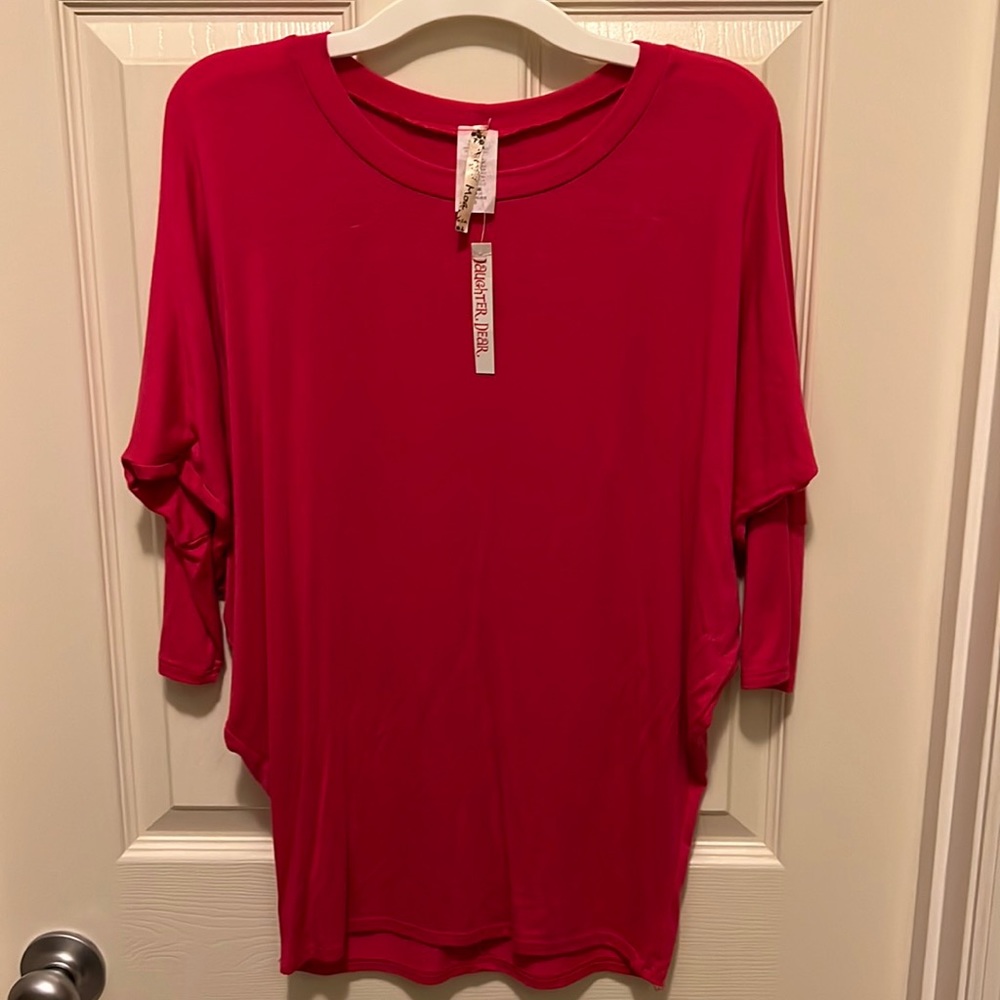 Piko pink top
